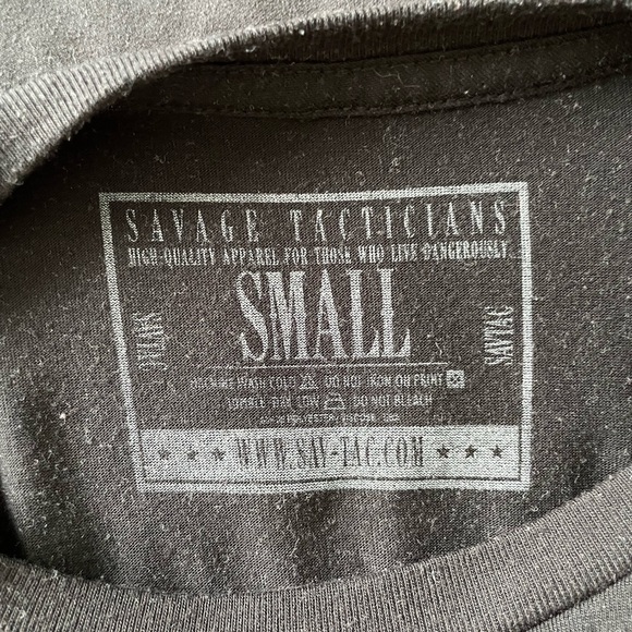 SavTac Cropped Tee - Picture 2 of 2